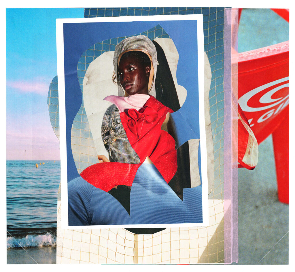 Collage de Lamia pour Paulette - © Lamia