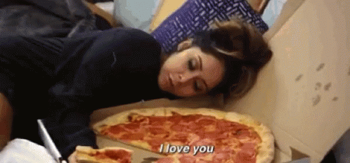 Gif "I love you, Pizza"