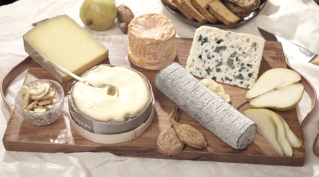 Plateau de fromage imaginé par Claire Griffon