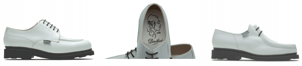 Chaussures de la collaboration Paraboot x Johanna Olk