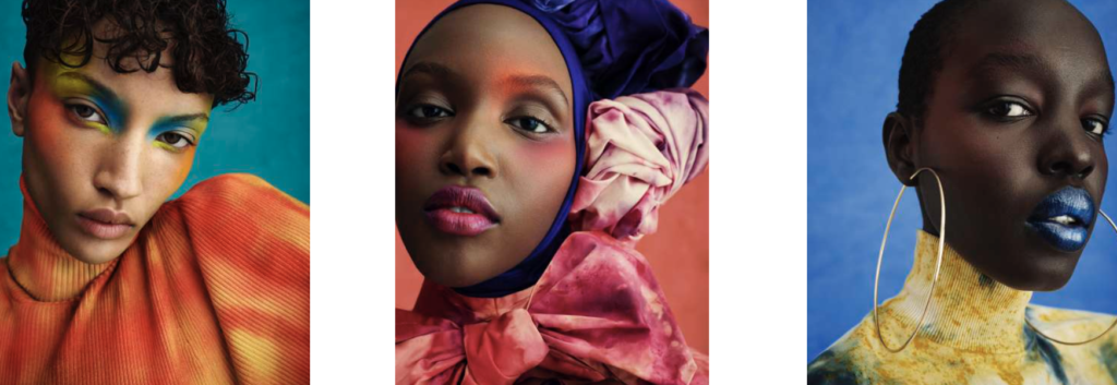La collection Zara Beauty portée - © Nadine Ijewere