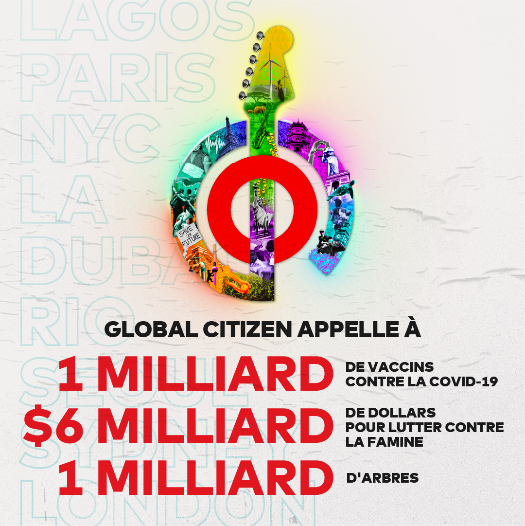 Affiche du Global Citizen Live