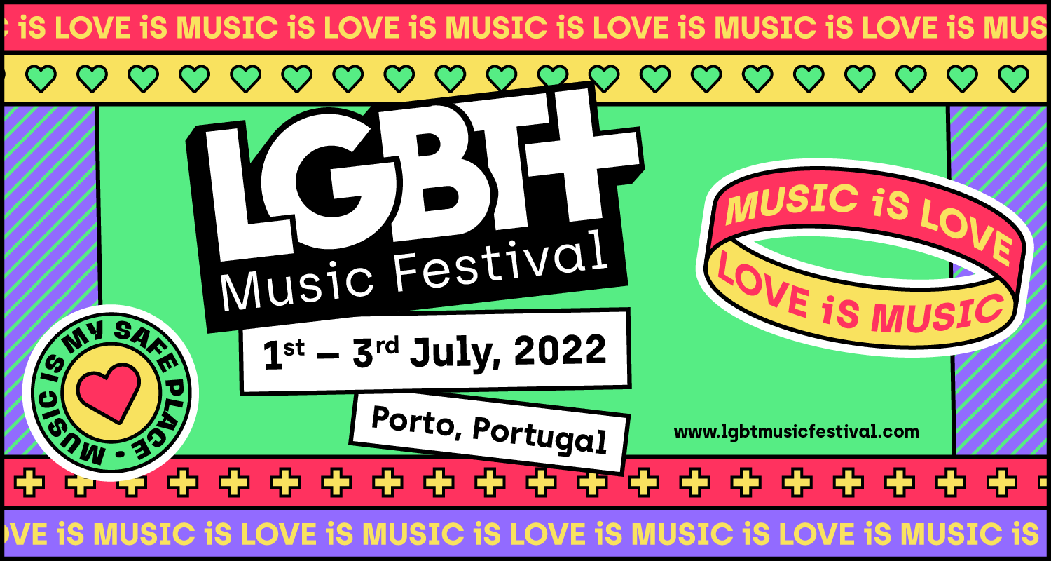 Affiche du LGBT+ Music Festival